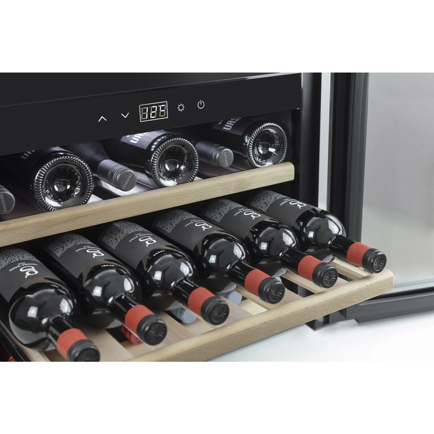 Caso WineSafe 18 EB - Single Zone - Built-in Wine Cooler - 18 Bottles - 590 mm Wide