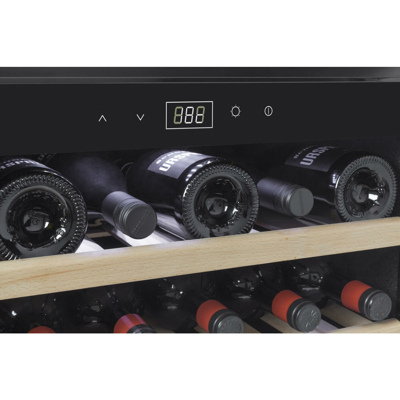 Caso WineSafe 18 EB - Single Zone - Built-in Wine Cooler - 18 Bottles - 590 mm Wide