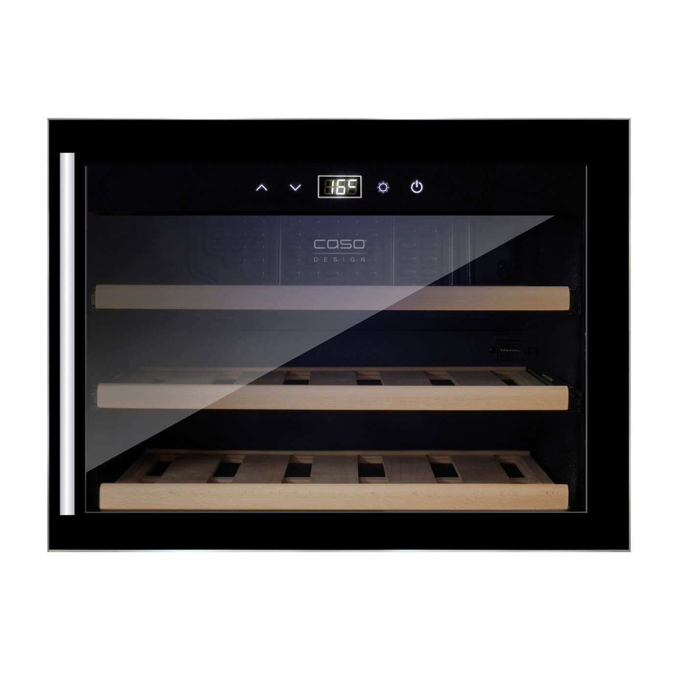 Caso WineSafe 18 EB - Single Zone - Built-in Wine Cooler - 18 Bottles - 590 mm Wide