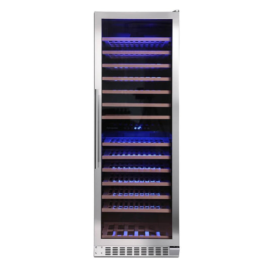 Montpellier WC166X - 166 Bottles - Dual Zone - Freestanding Wine Cooler - 595 mm Wide