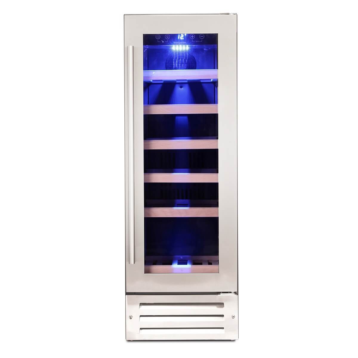 Montpellier WC19X - 19 Bottles - Single Zone - Wine Cooler - 295 mm Wide